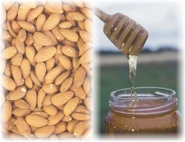 almond honey face mask